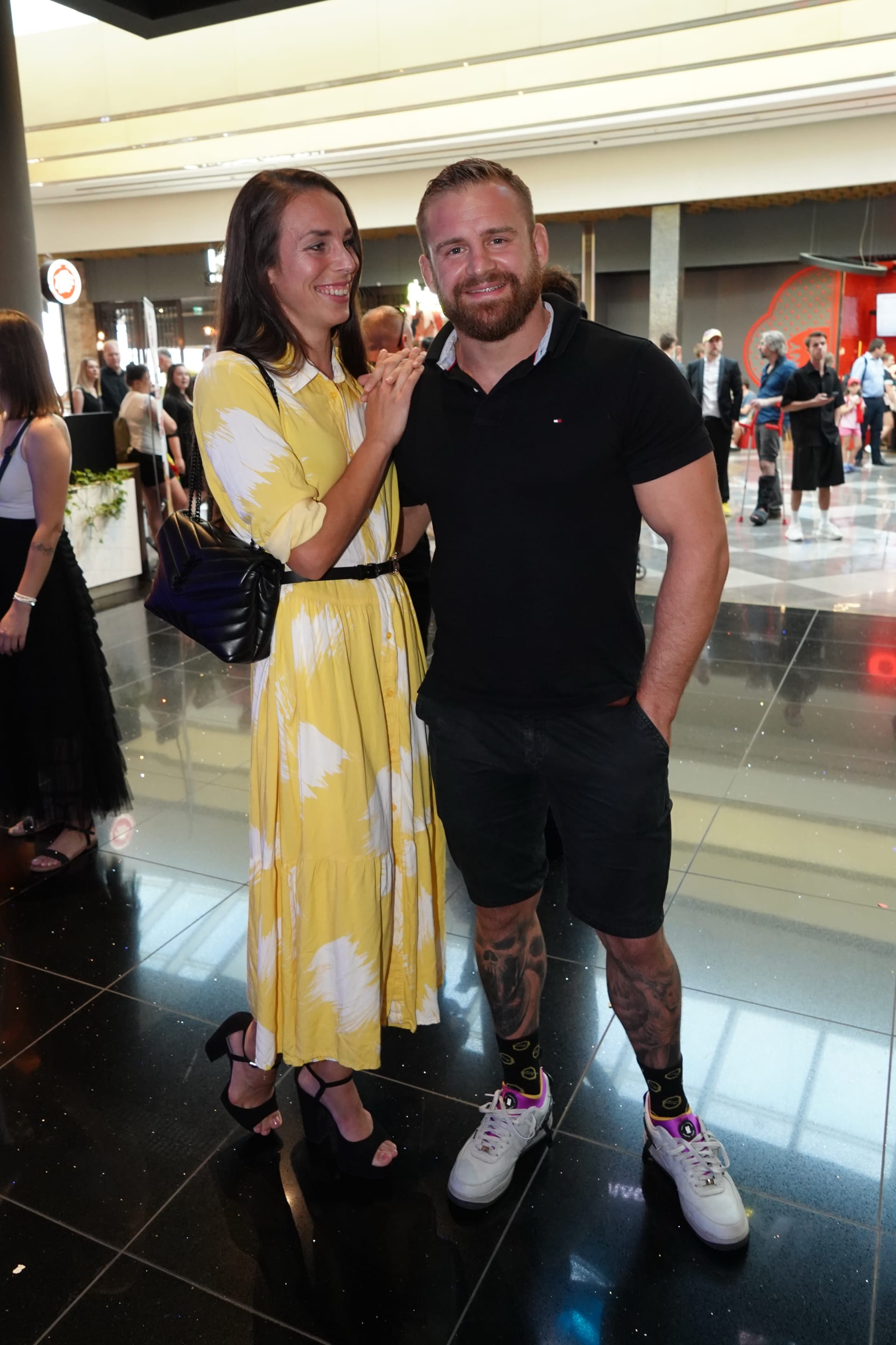 MMA bojovník Patrik Kincl s manželkou Pavlínou