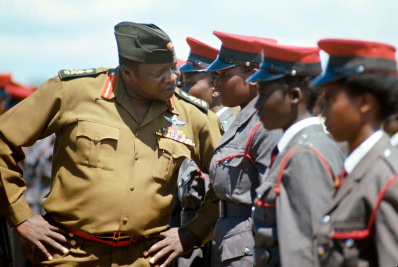 Idi Amin v roce 1975
