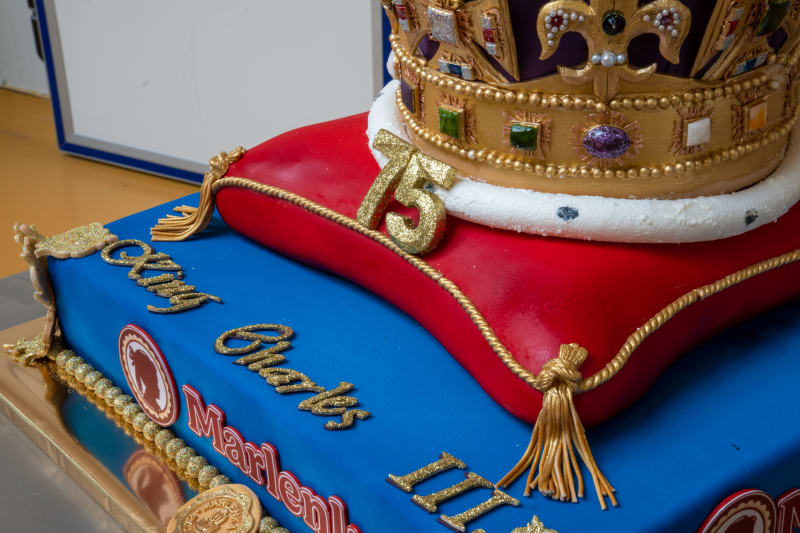 Dort k 75. narozeninám krále Charlese III.