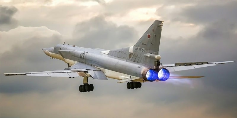 Ruský strategický nadzvukový bombardér Tu-22M3