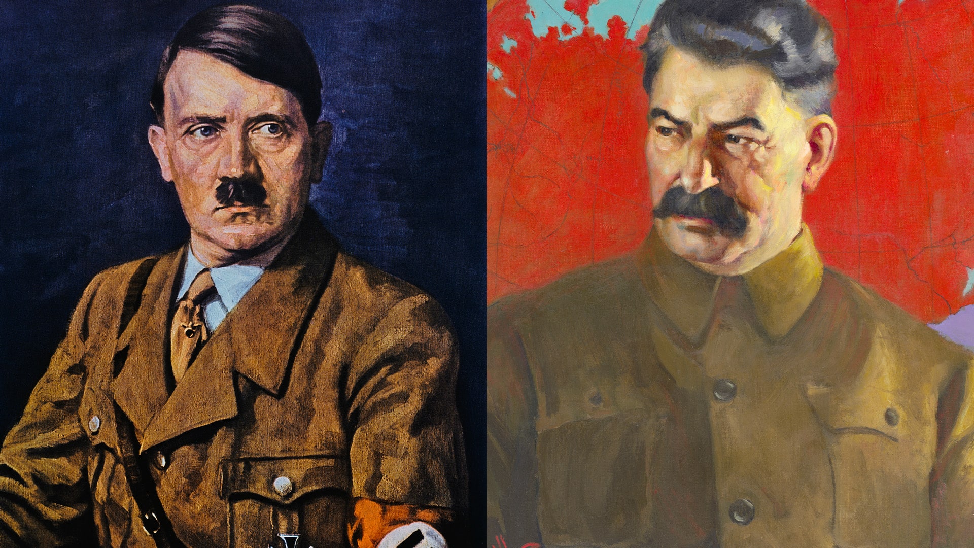 Adolf Hitler a Josif Vissarionovič Stalin