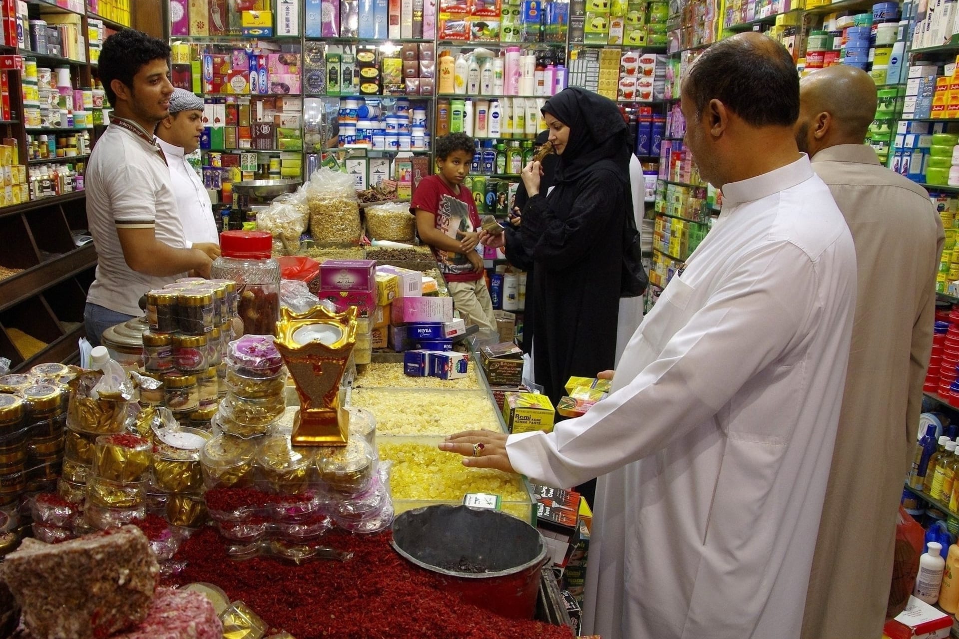 Nakupování v Saúdské Arábii