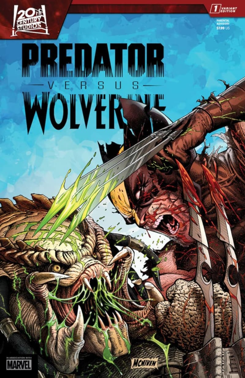 Predator vs. Wolverine v novém komiksu