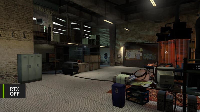 Half-Life 2 RTX - bez RTX vylepšení
