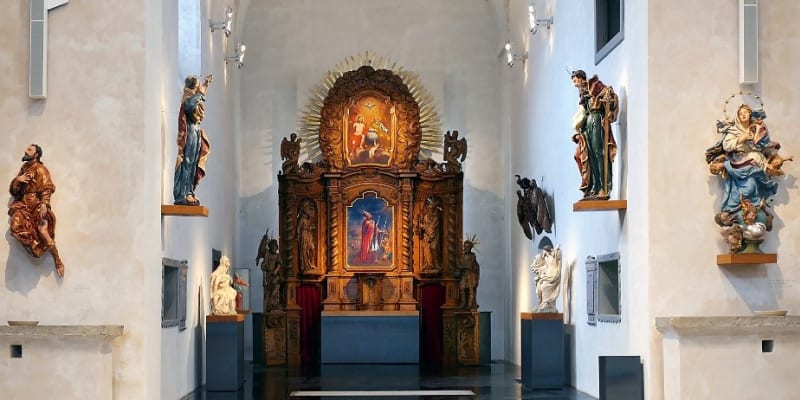 Muzeum barokních soch v Chrudimi představuje fenomén východočeského barokního umění..