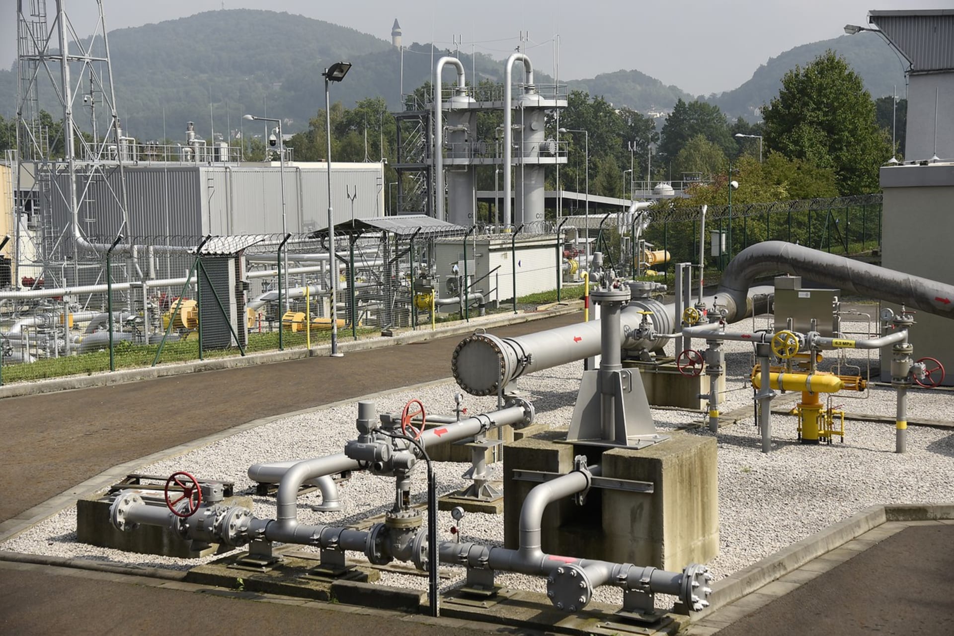 Štramberk, podzemní zásobník plynu energetické skupiny RWE