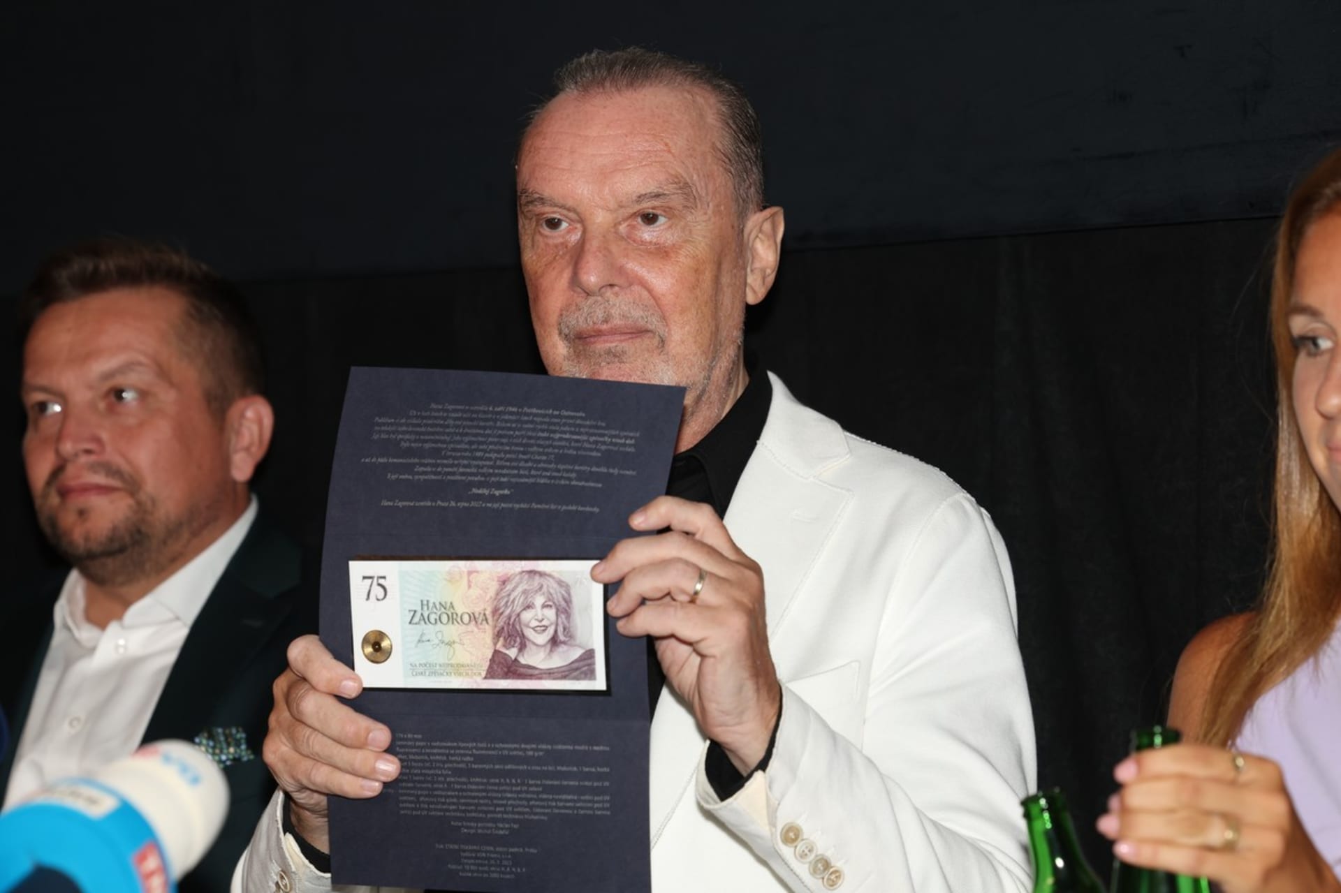 Bankovka na počest Hany Zagorové