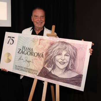 Bankovka na počest Hany Zagorové