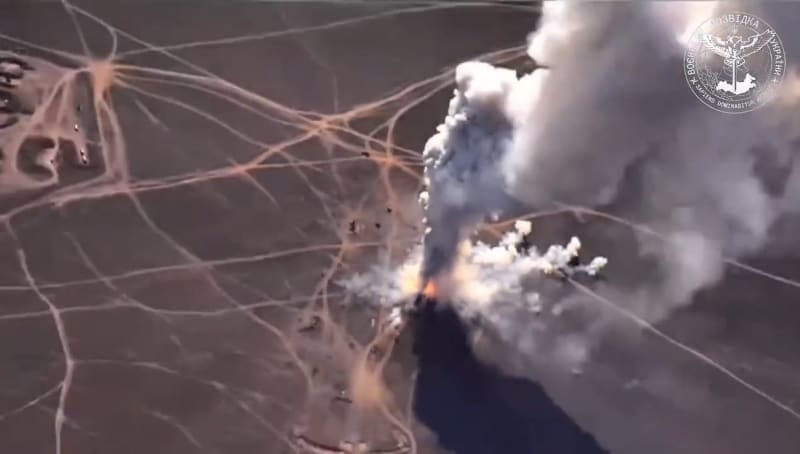Ruský systém S-400 zničený na okupovaném Krymu