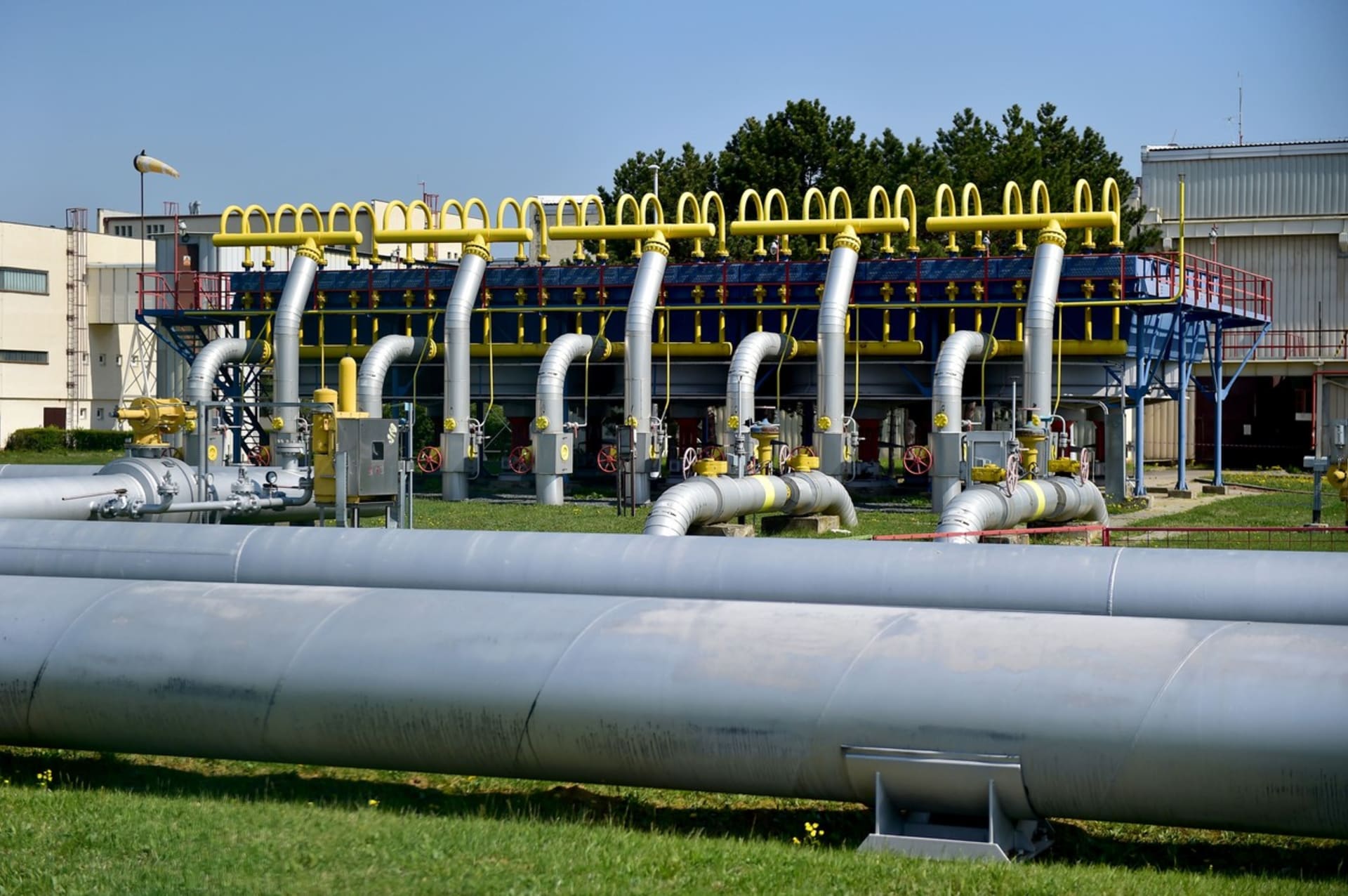 Do Česka znovu proudí ruský plyn. (Ilustrační foto)