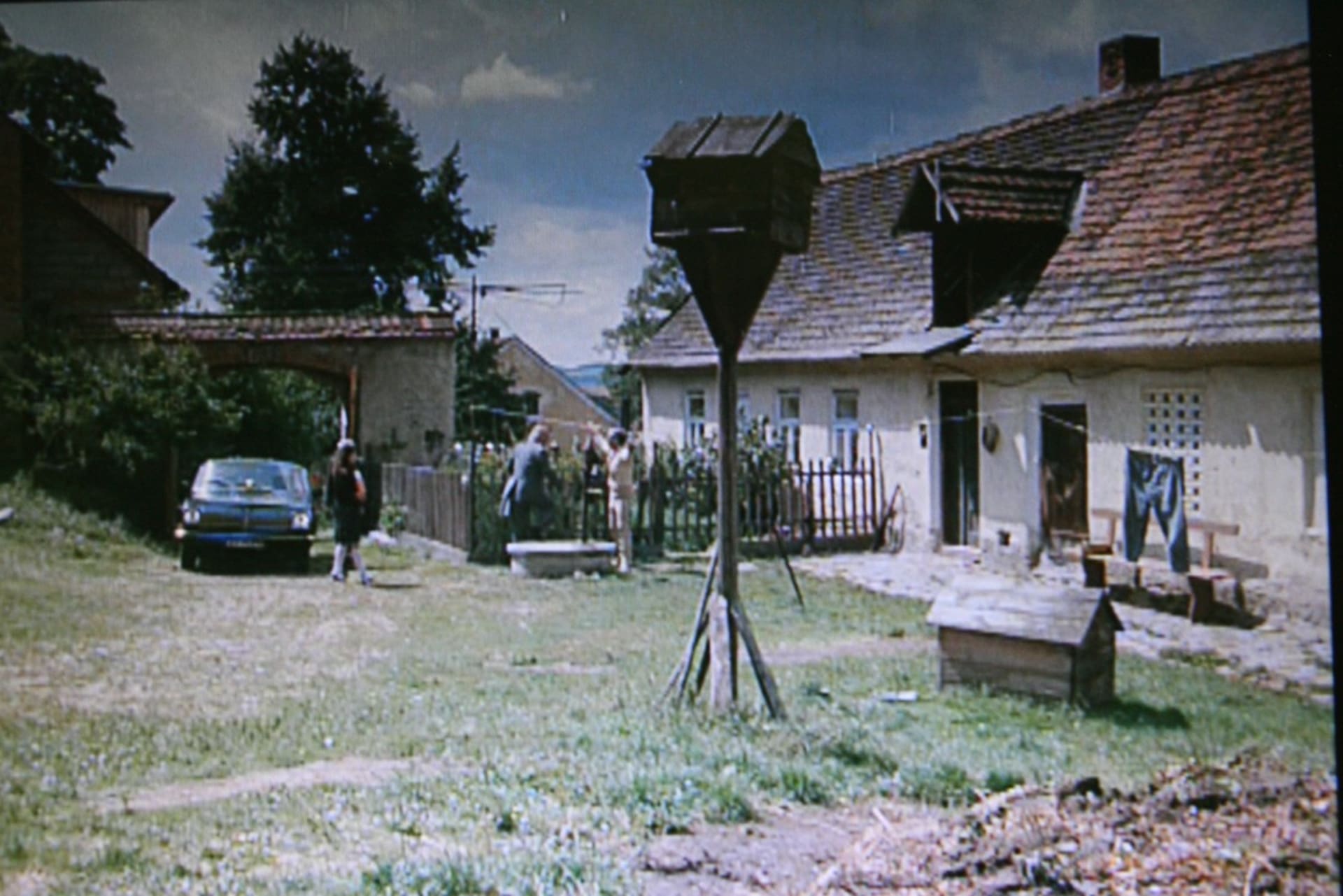 Scéna z legendárního snímku Vesničko má středisková