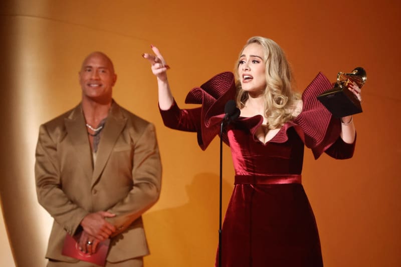Adele na udílení cen Grammy