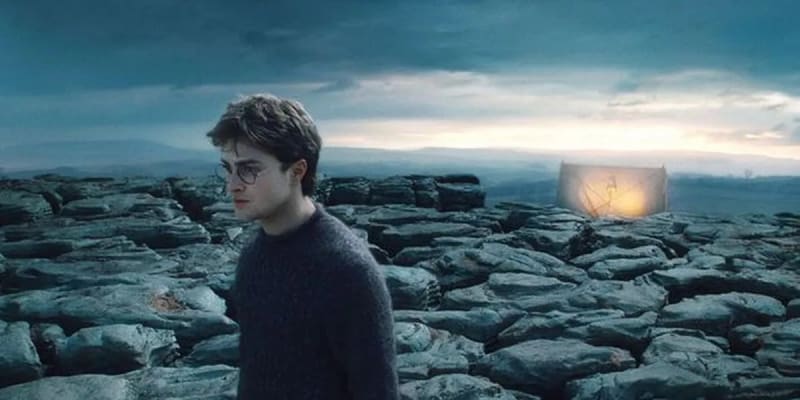 Skalní útvar Malham Cove ve filmu Harry Potter a Relikvie smrti - část 1