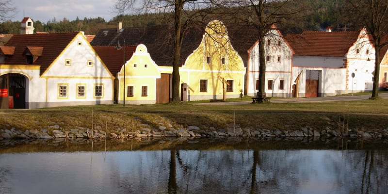 Vesnička Holašovice je zapsána na seznam památek UNESCO 