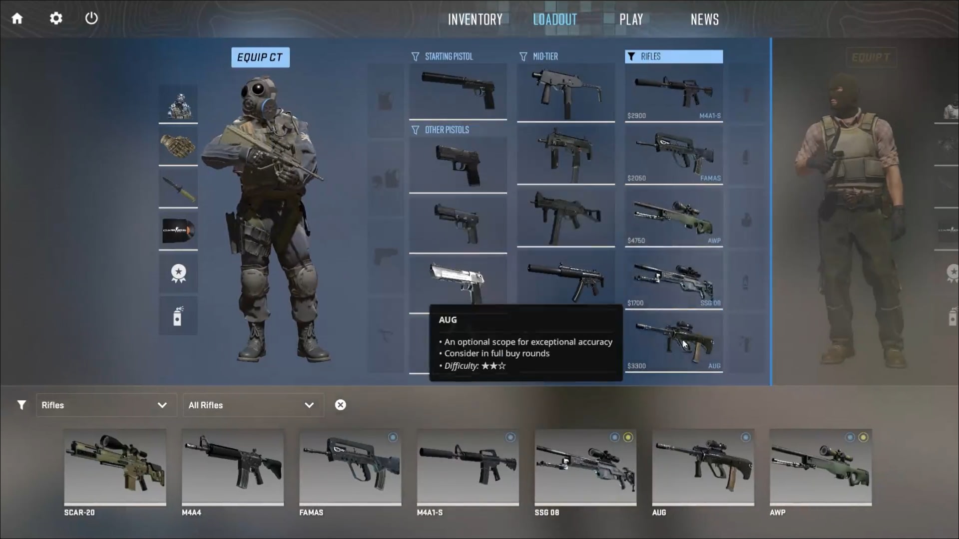 Counter-Strike 2 přináší i změny v nákupu zbraní.