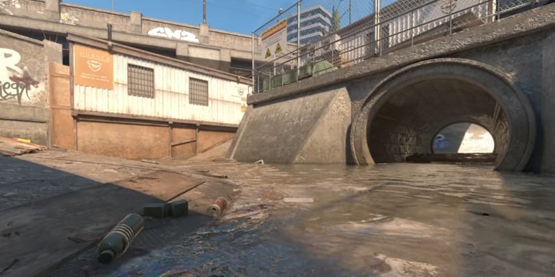 Counter-Strike 2 a mapa Overpass