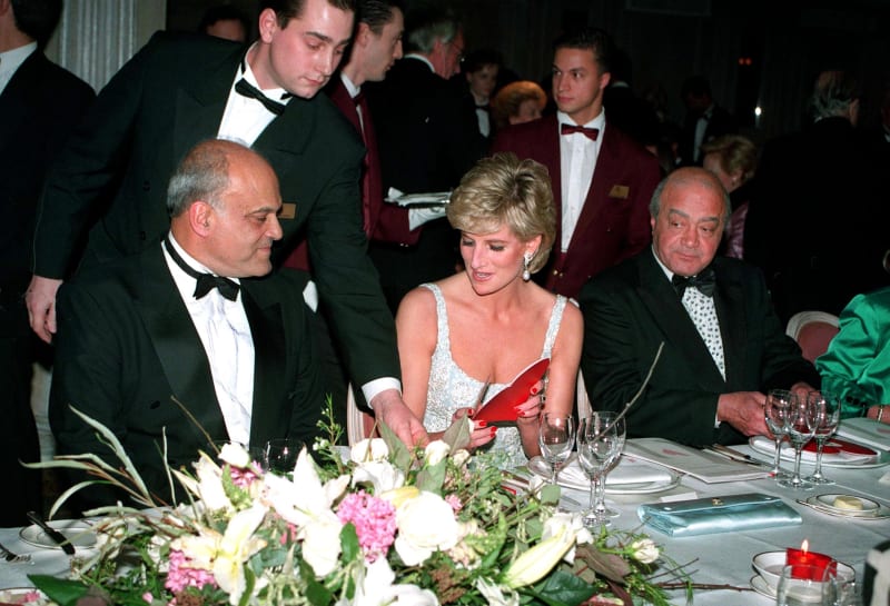 Mohamed Al-Fayed a princezna Diana
