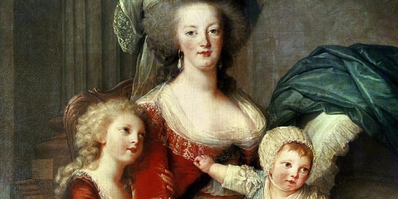 Marie Antoinetta s dětmi