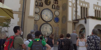 Orloj s pracující inteligencí či kaplička ukrytá v sousoší. Olomouc kdysi uchvátila i Mozarta