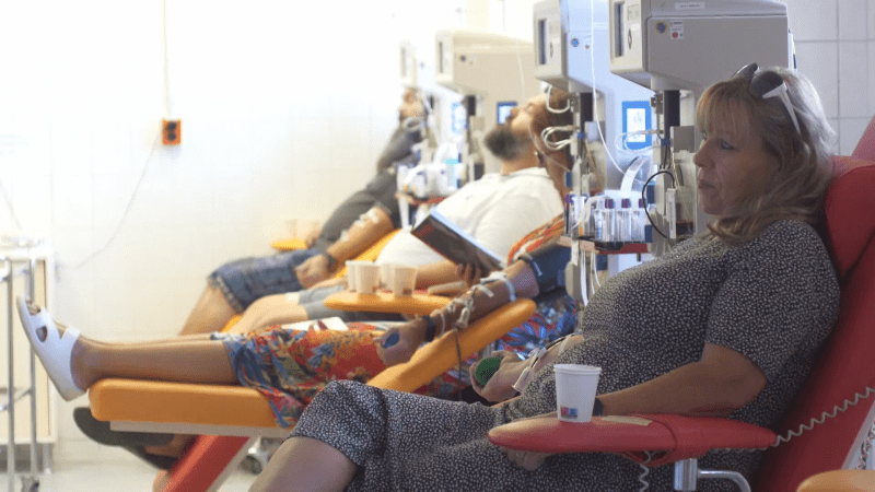 V ústecké nemocnici vítají nejen dárce krve, ale i dárce kabelek, šátků či šperků