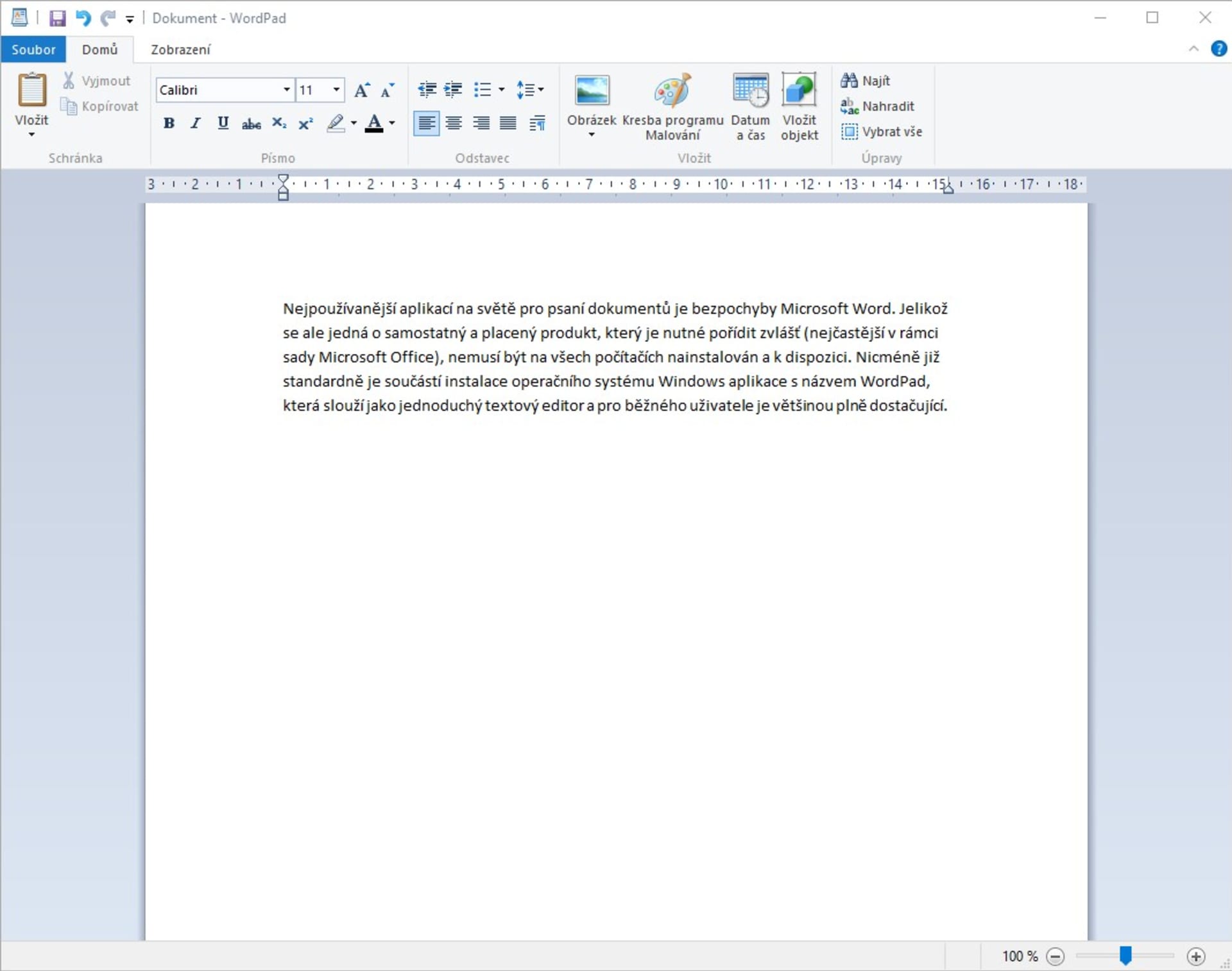 Microsoft WordPad