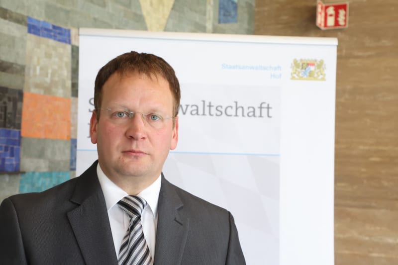 Mluvčí státního zastupitelství v Hofu Matthias Görs