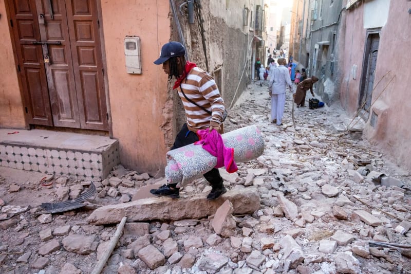 Maroko zasáhlo silné zemětřesení.