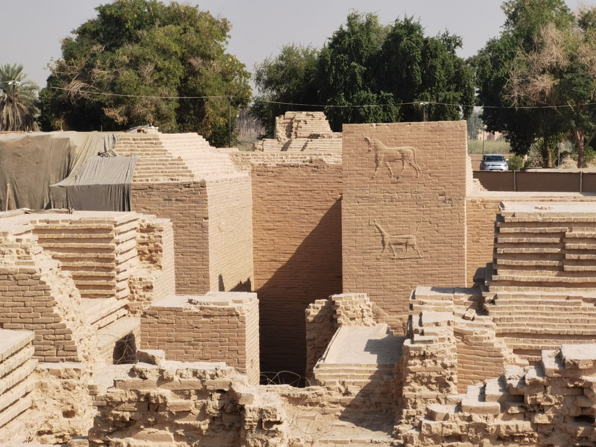 Pozůstatky hlavního města Babylonie v Iráku