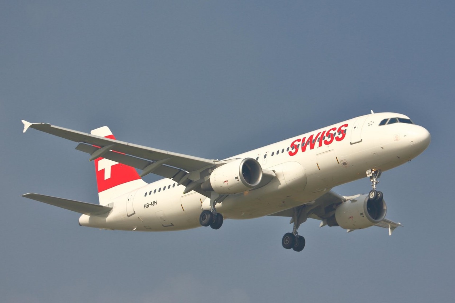Letadlo letecké společnosti Swiss