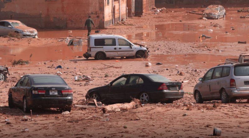 Záplavy v Libyi