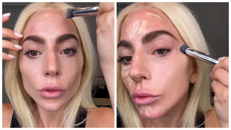 Lady Gaga nasdílela svůj postup líčení. Ukázala pleť bez make-upu a fanoušci jí děkují