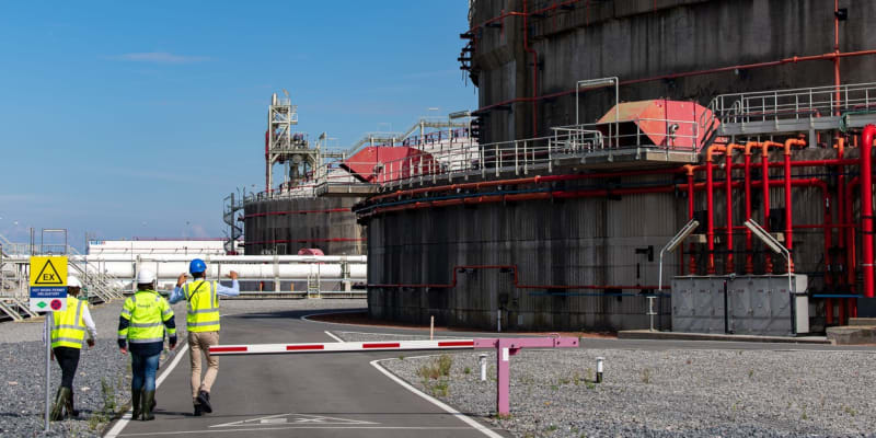 Terminál LNG v Zeebrugge