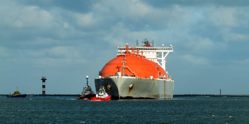 Loď převážející LNG