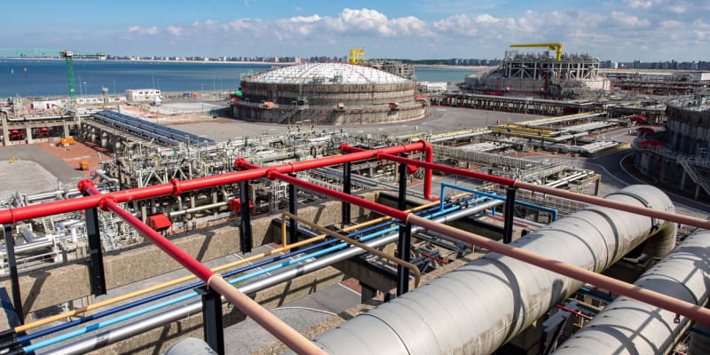 Terminál LNG v Zeebrugge