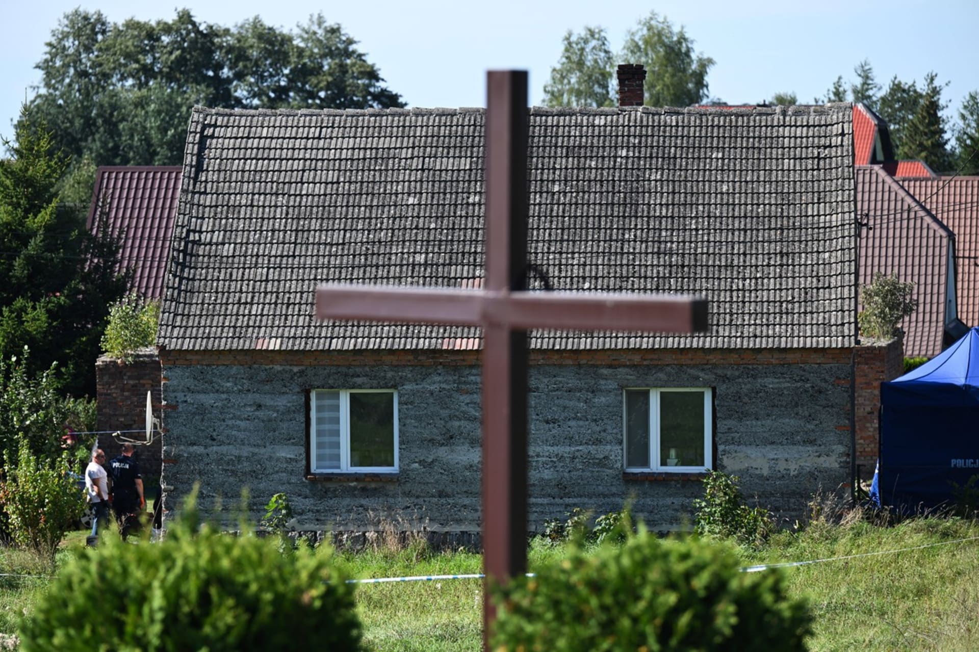 Dům hrůzy v polské vesnici Czerniki 