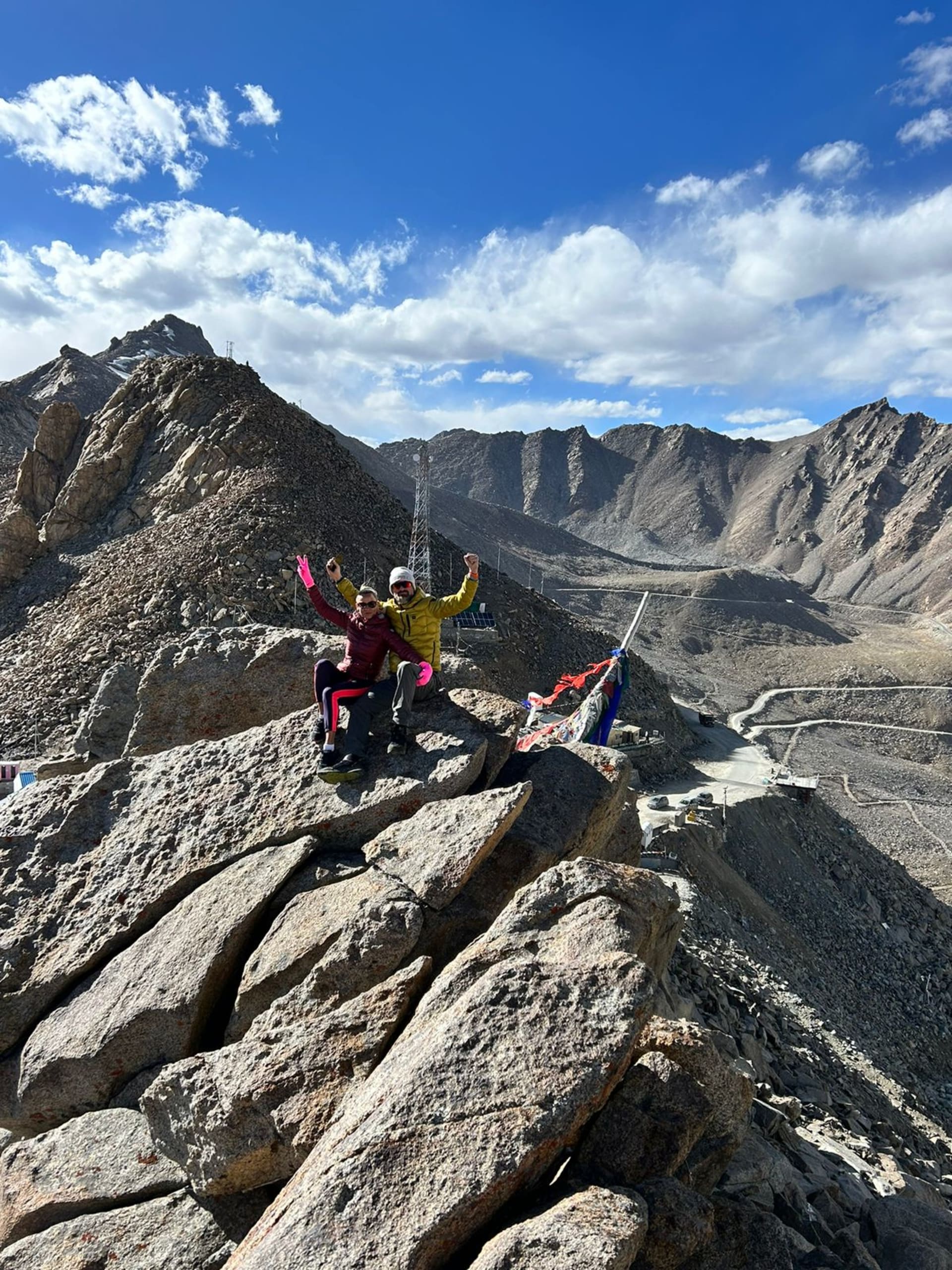 Petr Vágner s přítelkyní Silvií Vlčkovou uběhli nebezpečný maraton v Himalájích.