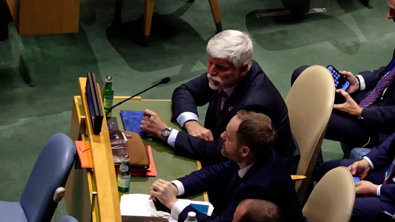 Petr Pavel na zasedání valného shromáždění OSN