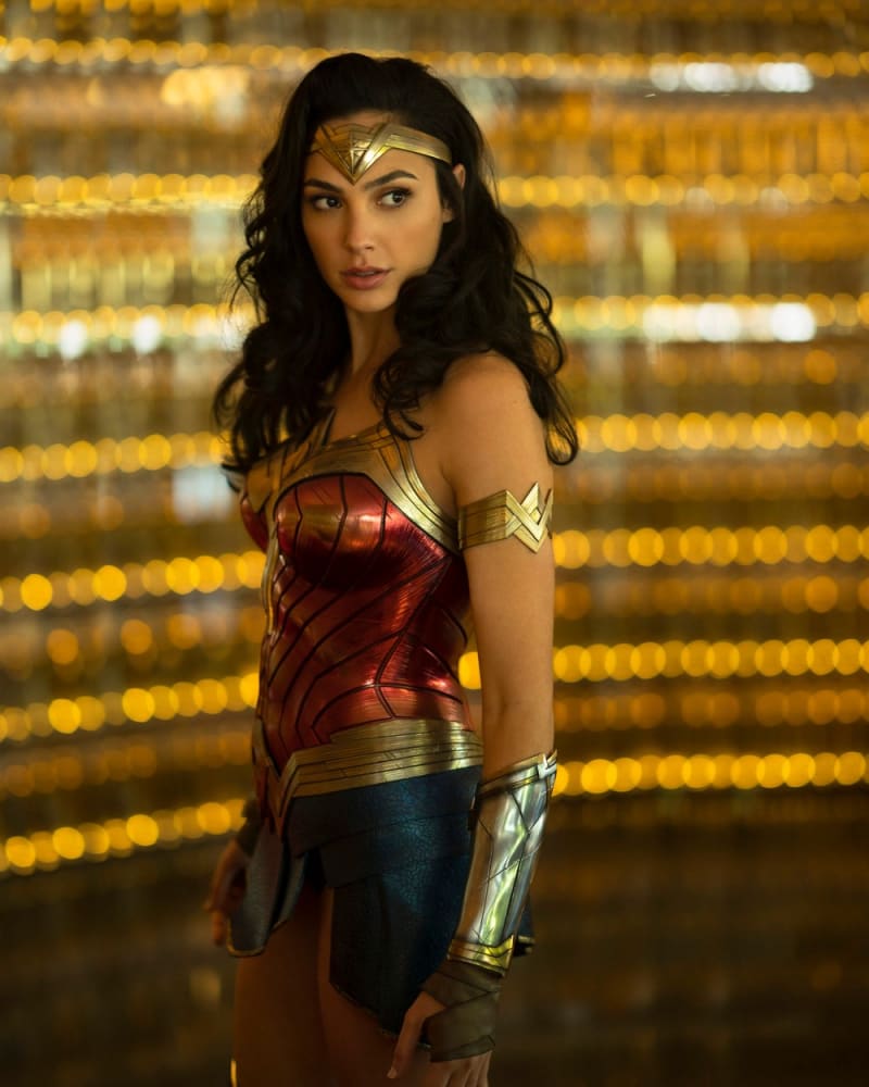 Gal Gadotová v roli Wonder Woman
