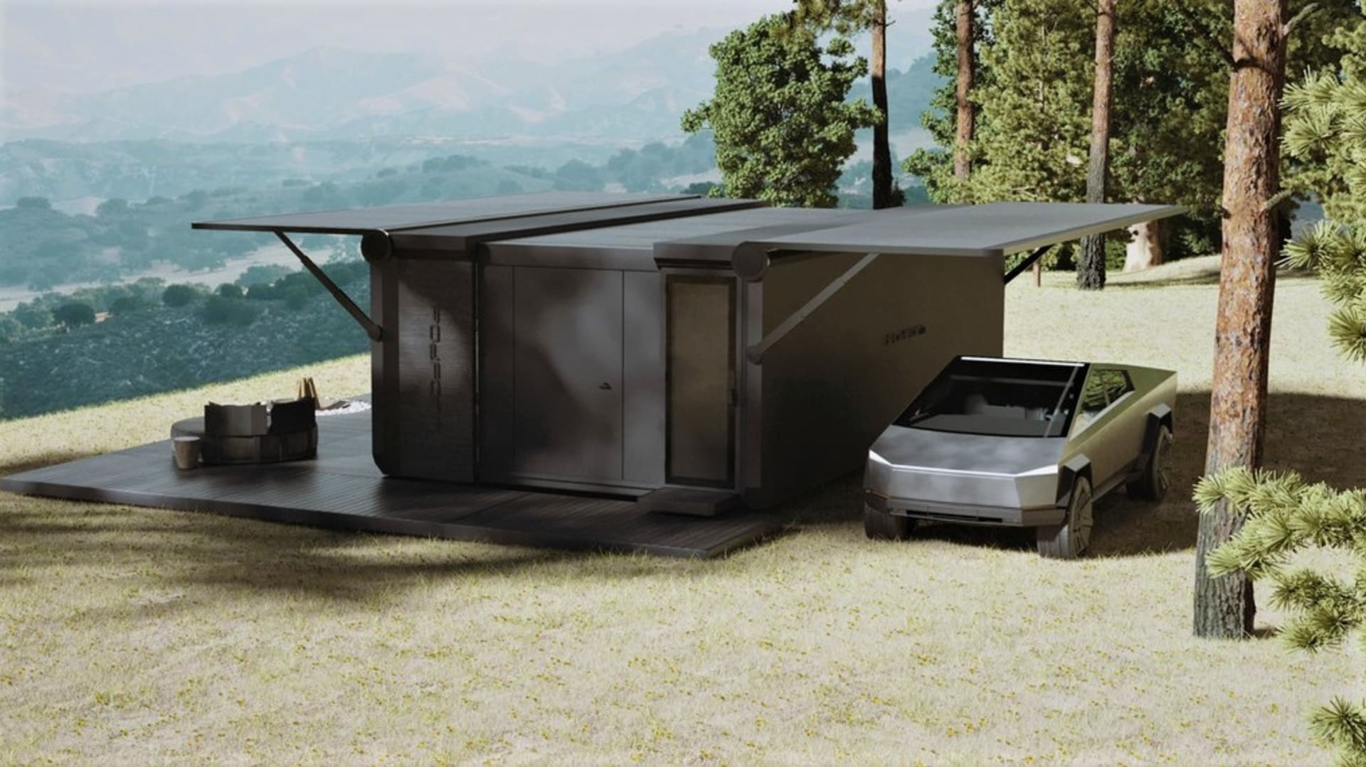Moderní mobilní off grid domek Studio Pod: Ať už chcete žít v přírodě, bydlet na odlehlém místě nebo žít  tam, kam vás vítr zanese, je  pro vás malý domek mimo síť  skvělým řešením.