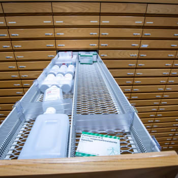 Prázdné šuplíky v německých lékárnách