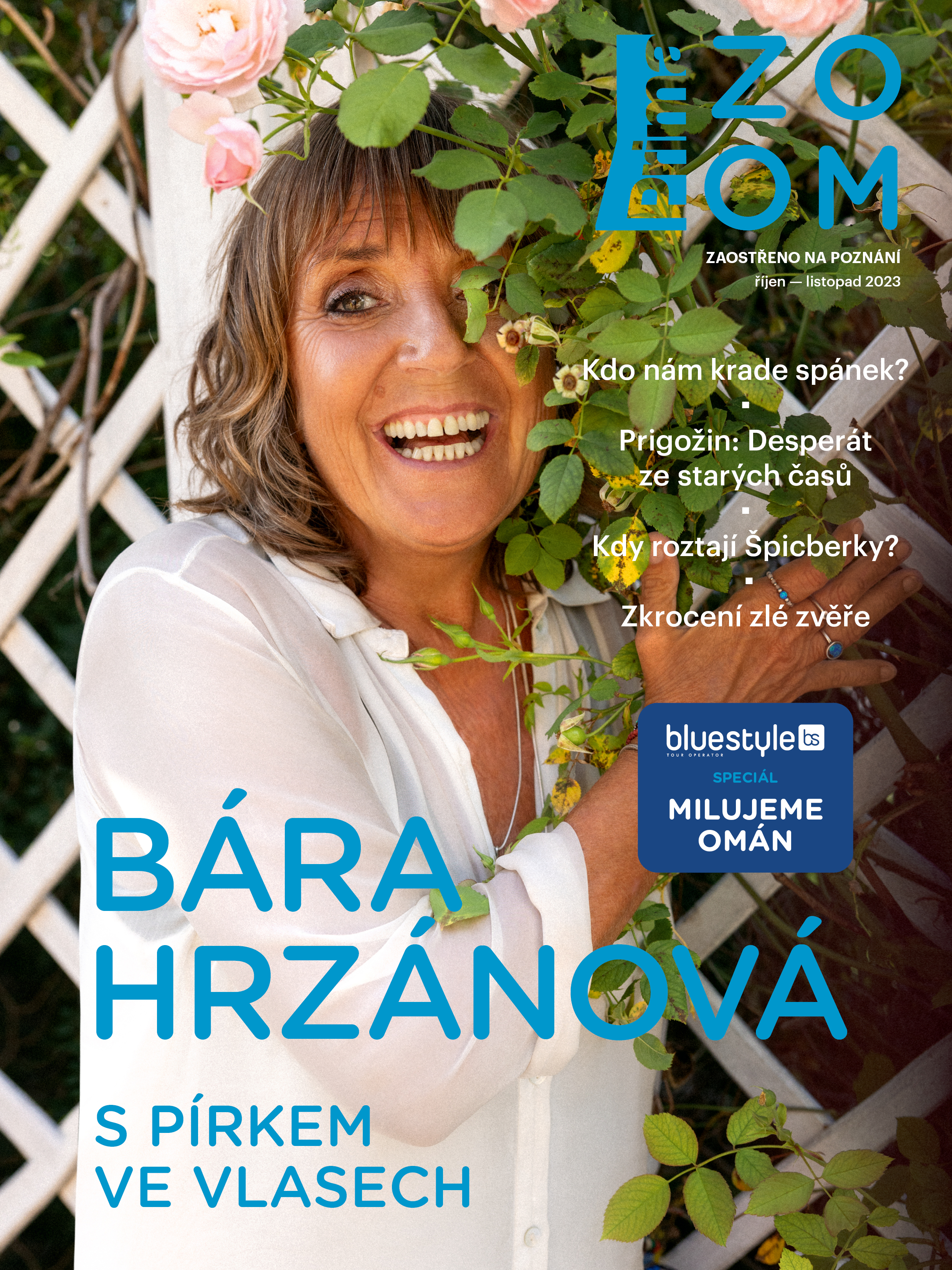 Časopis Prima ZOOM & rozhovor s Bárou Hrzánovou