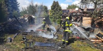 Tragická exploze na Prostějovsku: Výbuch domu usmrtil jednoho člověka a poškodil další budovy