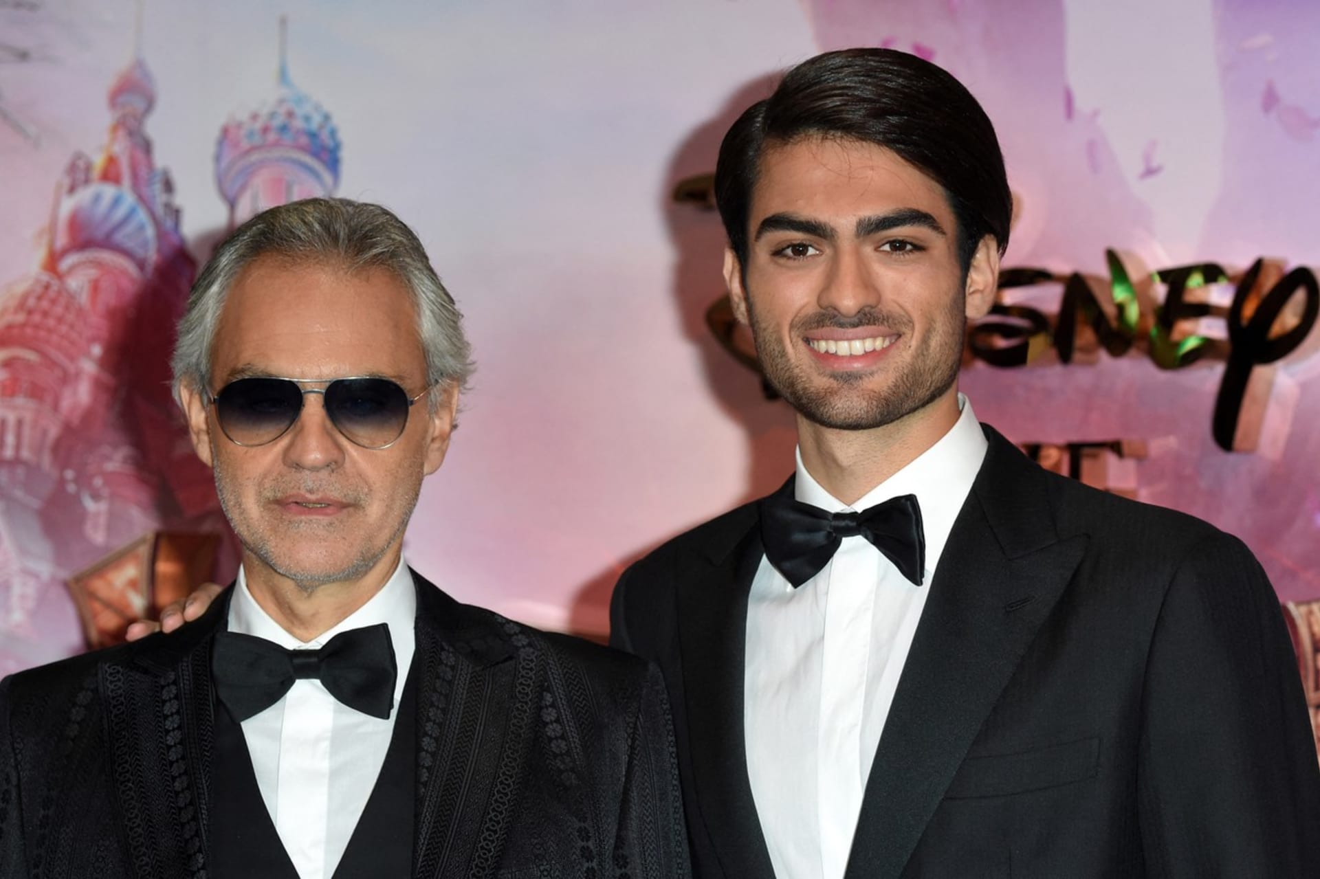 Andrea Bocelli se svým mladším synem Matteem.