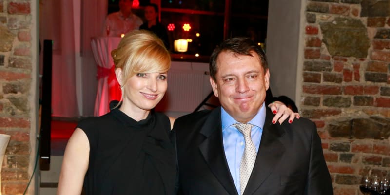Jiří Paroubkovi s bývalou manželkou Petrou. 