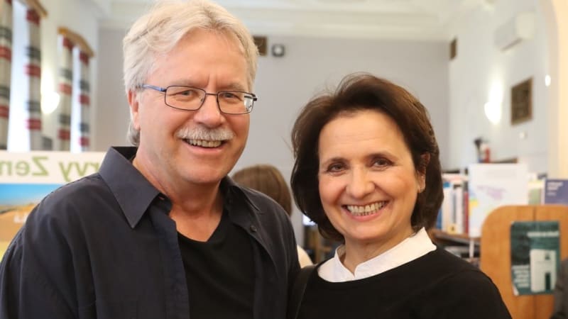 Veronika Freimanová s architektem Vladimírem Boučkem letos v manželství oslavili 10 let. 