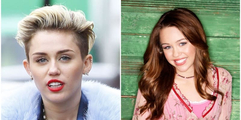 Od dob Hannah Montany prošla zpěvačka a herečka Miley Cyrus mnoha proměnami vzhledu.