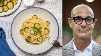 Spaghetti Alle Zucchine: Špagety s cuketou a bazalkou proslavil herec Stanley Tucci