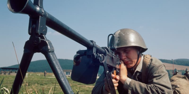 Voják Československé armády v časech normalizace