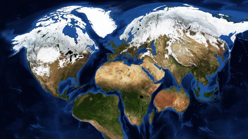 Planeta Země a její kontinenty