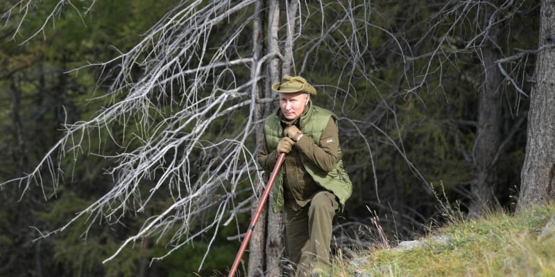 Vladimir Putin na snímku z roku 2019